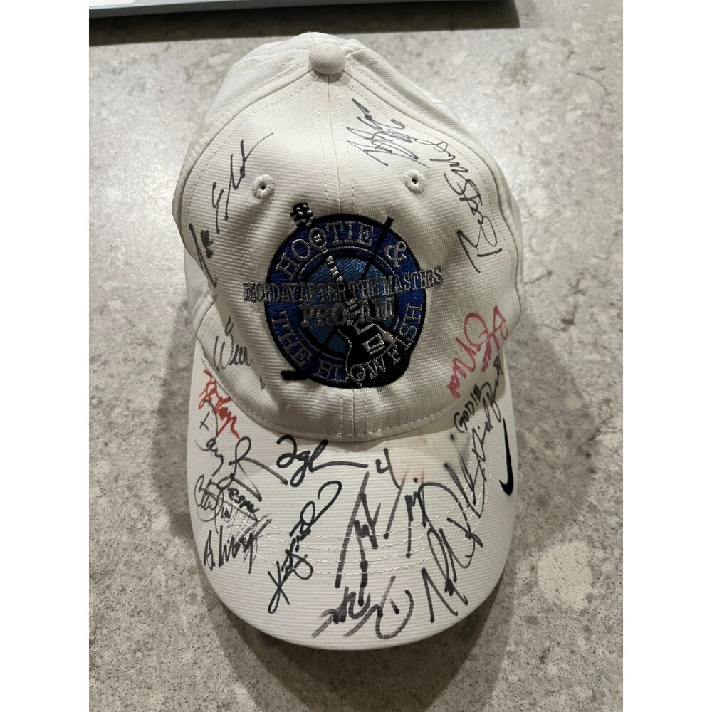 Hootie And The Blowfish Nike Golf MONDAY AFTER THE MASTERS PRO AM Hat Signatures